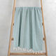 Lino Pestemal Pareo Aureva 90x180 Petrol Blue