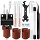 Kit Upgrade Hotend 31 Piese Creality K1/k1 Max/k1c Imprimantă 3D Bloc de Încălzire Ceramic Duza 0.4 Mm Viteze Până la 600 Mm S Rezistent la Temperatură Înaltă Unelte de Curățare Accesorii