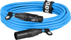 Rode Microphones Premium Xlr Cable Xlr6m-b Blue Blue 6 Meters