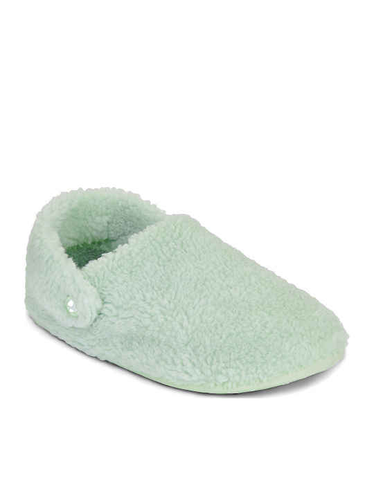 Crocs Classic Cozzzy Winter Women's Slippers Green