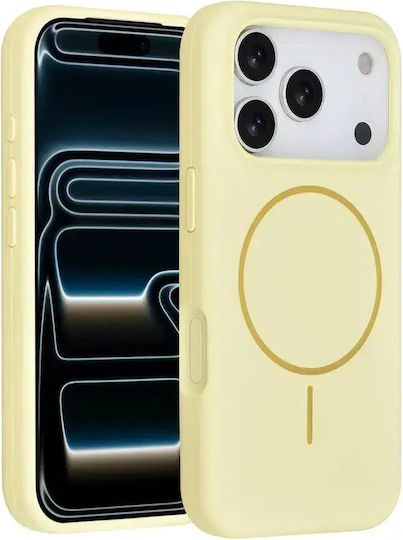Tuniq Back Cover Silikon Gelbe (iPhone 18 Pro / 17 Pro)