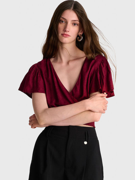 ALE - The Non Usual Casual Γυναικείο Crop Top Κ...