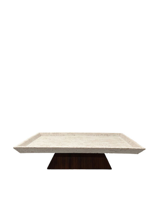 InTheBox Διακοσμητικός Δίσκος Πολυρητίνης 40x22x9.5cm