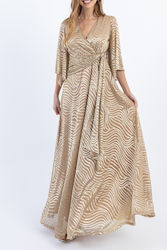 Open Wedding - Christening Dress Gold
