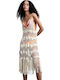 Desigual Women's Maxi Multicolour Beach Dress