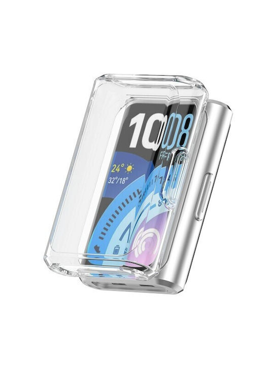 Full Glass Screen Protector Θήκη Σιλικόνης σε Διάφανο χρώμα για Huawei Band 11 Pro / 11 Pro Nfc Full Glass Screen Protector Θήκη Σιλικόνης σε Διάφανο χρώμα για Huawei Band 11 Pro / 11 Pro Nfc