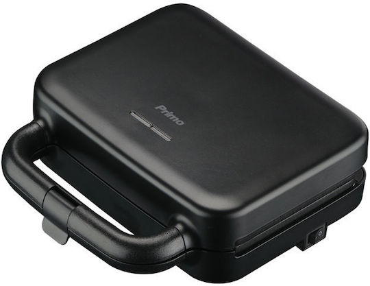 Primo PRSM-40558 Sandwich Maker with Non-Stick Removable Plates for 2 Sandwiches 850W Black