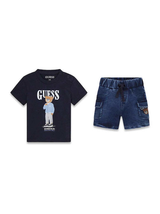Kids Set with Shorts Summer 2 Pieces Blue