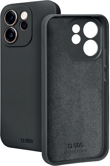 SBS Instinct Back Cover Σιλικόνης Μαύρο (Oppo Reno15 Pro)