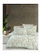 Madi Niva Super-Double Bed Sheets Set 240x260cm Green 4 Pieces