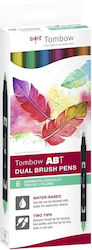 Tombow Ballpoint 6τμχ