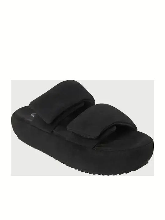 Γυναικεία Σανδάλια Flatforms Μαύρα