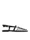 Women's Black Flat Sandals