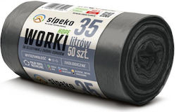 Sipeko Торби За Смет Капацитет 35л 60x50см 50 Бройки Черни