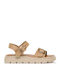 Women's Flat Sandals Beige