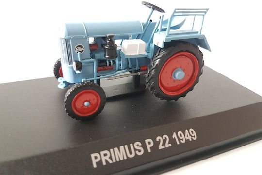 Primus Traktor Modell 1949 Maßstab 1:43 Blaue Metall Nachbildung