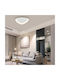 Vivalux Ceiling Light 51cm White with Integrated LED and Remote Control