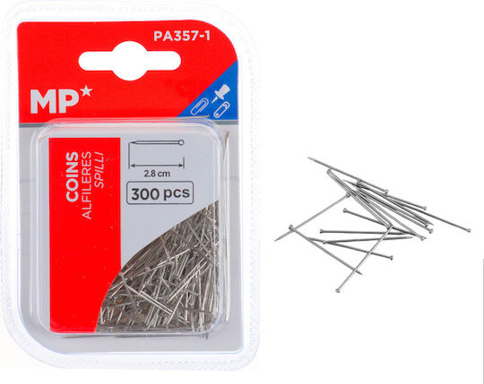 Mp Metal Pins Pa357-1 2.8cm 300 Pieces Pa357-1