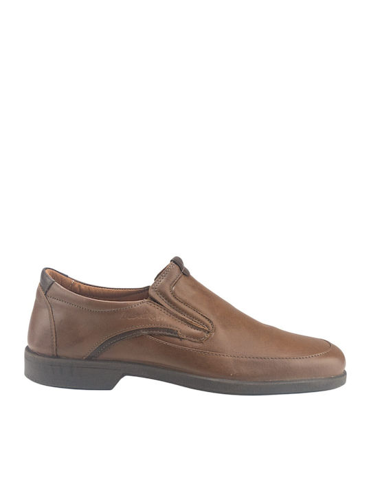 Boxer Leather Men's Casual Shoes Tabac Brown