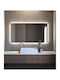 Square Bathroom Mirror Led 60x80cm
