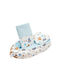 New Baby Baby Nest Pillow Minky Bears Blue