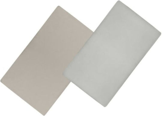 Lionelo Set Cu Cauciuc Alb 120x60cm