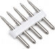 Vencore 6174-50006 Plug In Connector Multi Color Rgb Neonflex Σύνδεσμος Καρφάκι Τύπου Hh Πολύχρωμη Rgb Neon Flex