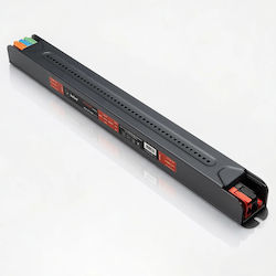 Kelvo Pulse Klv-107-0005 Ultra Slim Surse De Alimentare Led Transformator Clasa I Pelv 200w 8.3a Ac 220-240v Dc 24v Ip20 Gri Antracit Mat M28 X L2.6 X H2.4cm 5 Ani Garanție Kelvo Pulse Klv-107-0005 Ultra Slim Surse De Alimentare Led Transformator Clasa I Pelv 200w 8.3a Ac 220-240v Dc 24v Ip20 Gri Antracit Mat M28 X L2.6 X H2.4cm 5 Ani Garanție
