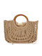 Straw Women's Brown Handbag