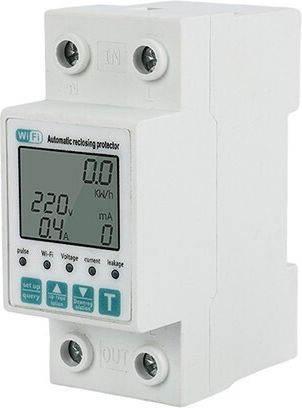 Eurolamp Digitaler Rissmesser Einphasen Narrow Wifi 60a-147-02066