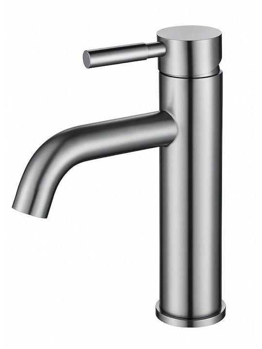 Cresman Melia Αναμεικτική Μπαταρία Νιπτήρα Inox