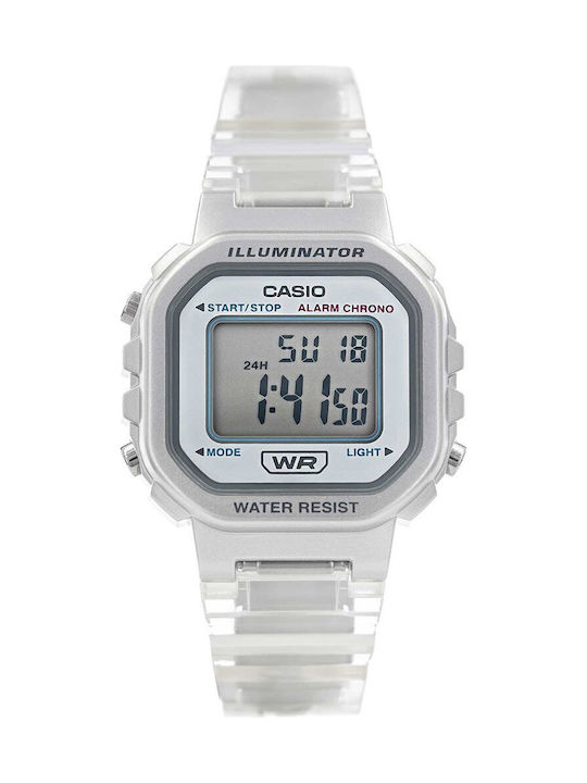 Casio Digital Damenuhr 30.5mm Batterie mit Tran...