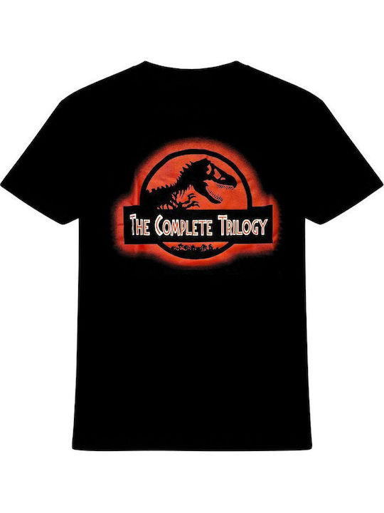 Блуза Jurassic Park Complete Trilogy Тениска Черна Jpk66br