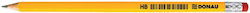 Donau Pencil Eraser Hb Wooden Donau