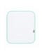 Figlio Bino Double Terry Shoulder Burp Cloth With Green Edge Without Embroidery