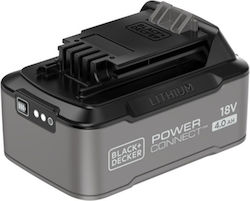 Black Decker Μπαταρία Λιθίου Ιόντων 18v Powerconnect 4.0ah #bdl4018s Black Decker Μπαταρία Λιθίου Ιόντων 18v Powerconnect 4.0ah #bdl4018s