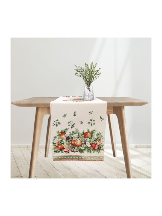 Dimeco Runner Pomea Silver 35x100cm