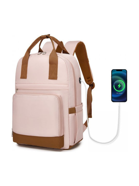 Miss Lulu Backpack Ροζ