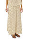 Women's Fabric Trousers Beige