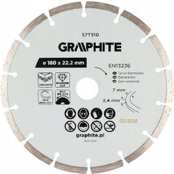 Graphite Cutting Disc for Construction Materials 180mm