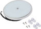Pool-Scheinwerfer Slim Harz Led Smd Par56 18w 6500k 12v Ac Dc 1800lm Ip68 Universe 1-u017114