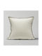 Lino Home Decorative Pillow Case Tavola From 100% Cotton Ecru 45x45cm