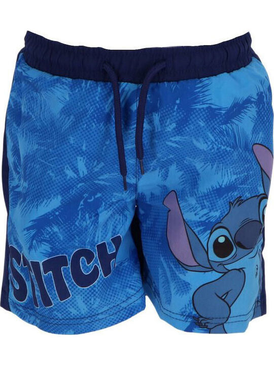 Disney Stitch Παιδικό Μαγιό Βερμούδα / Σορτς Μπλε