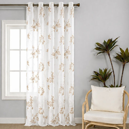 Galifas Mit Grommets Braune 270x280cm