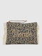 Verde Women's Toiletry Bag 07-0429 Animal Print Black