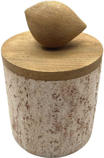 InTheBox General Use Vase with Lid Grey 12x12x18cm 1 Pieces