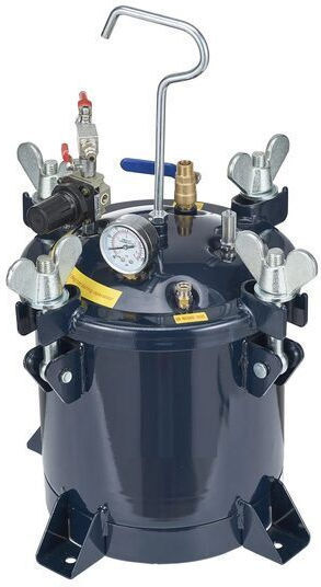 Drucktank Luft-Spritzpistole 10 L 4,8 Bar Druckmesser