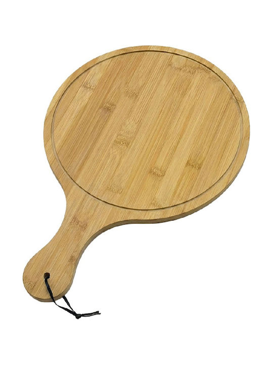 Bamboo Plăci De Servire Pentru Pizza Din Lemn 45x32x1cm 3 Bucăți