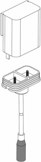 Power Operation Conversion Kit Battery Operation Ideal Standard F961038nu
