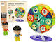 Leantoys Magnetic Blocks 3d Constructions Devil's Mill Carousel 71 Pieces